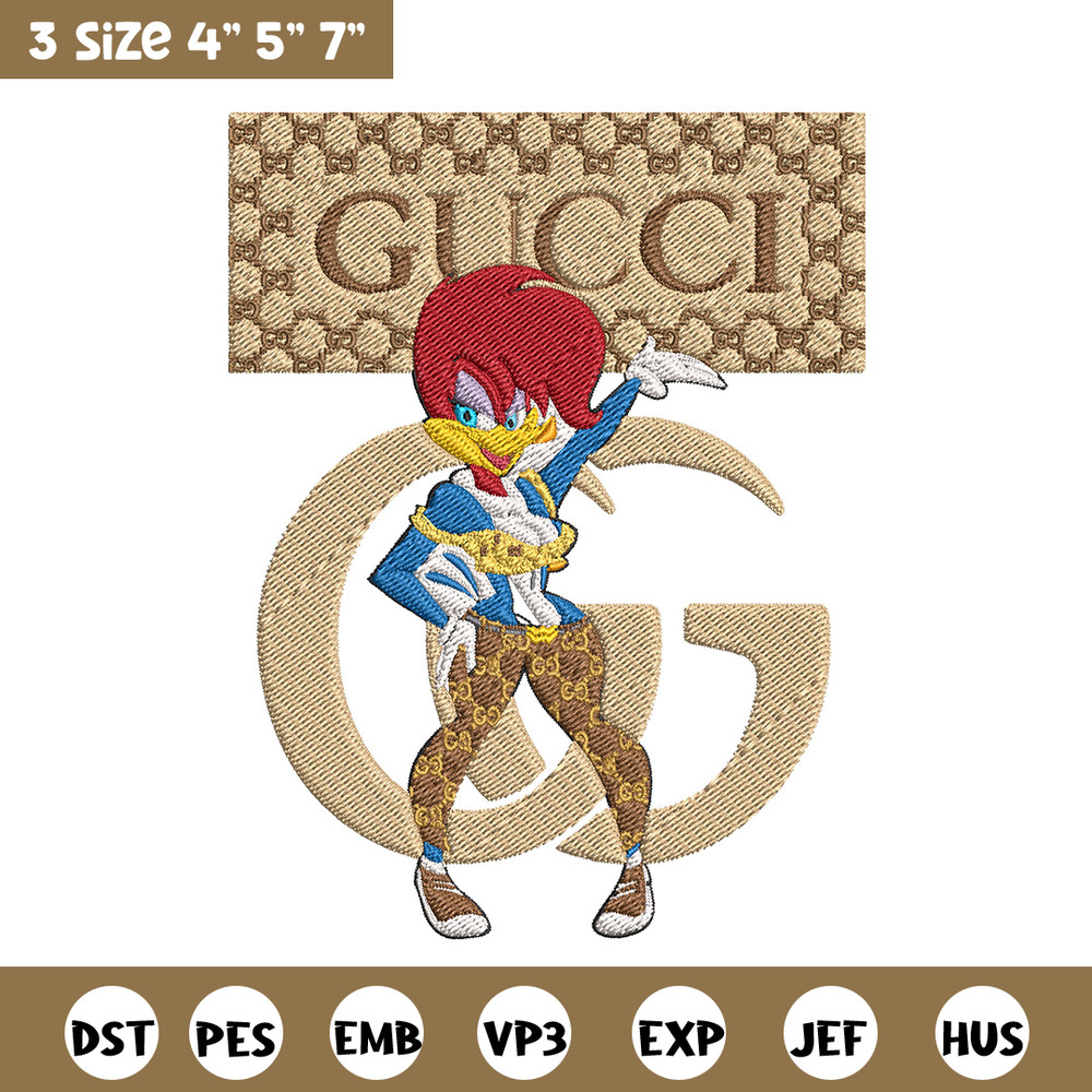 Cartoon adidas Embroidery Design, Gucci Embroidery, Embroidery File, Brand Embroidery, Logo shirt, Digital download.jpg