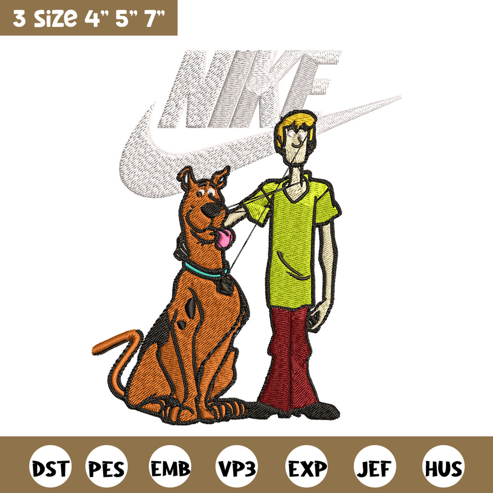 Cartoon Nike Embroidery design, Cartoon funny Embroidery, Nike design, Embroidery file, logo shirt, Instant download.jpg