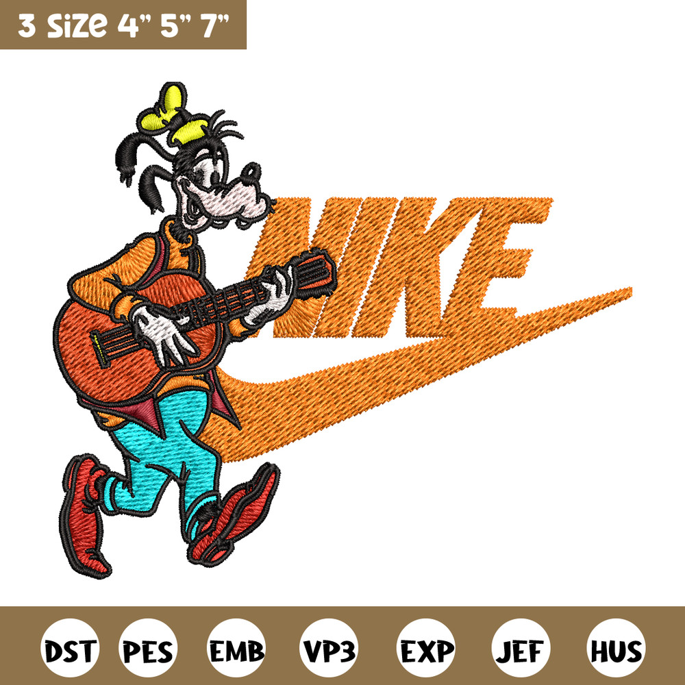 Goofy Nike Embroidery design, Disney Cartoon Embroidery, Nike design, Embroidery file, logo shirt, Instant download..jpg