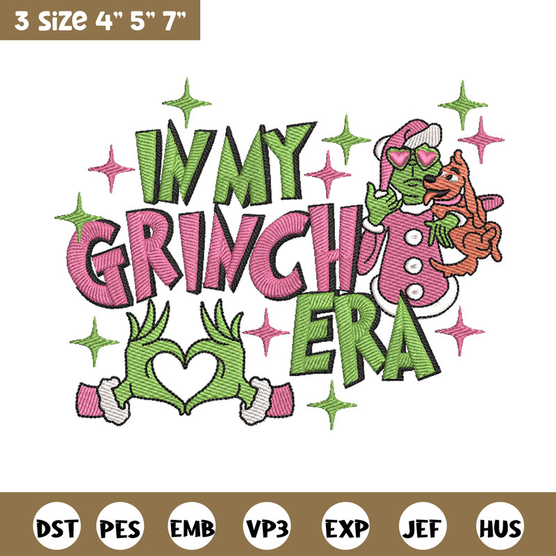 Grinch era embroidery design,Grinch embroidery, Chrismas design, Embroidery shirt, Embroidery file, Digital download.jpg