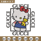 Hello kitty Gucci Embroidery design, Hello kitty Embroidery, cartoon design, Embroidery File, Instant download..jpg