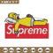 Homer Simpson supreme Embroidery design, Simpson Embroidery, cartoon design, Embroidery File, Instant download..jpg