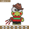 Keroppi Freddy Krueger Embroidery design, Horror Embroidery, horror design, Embroidery File, Digital download..jpg
