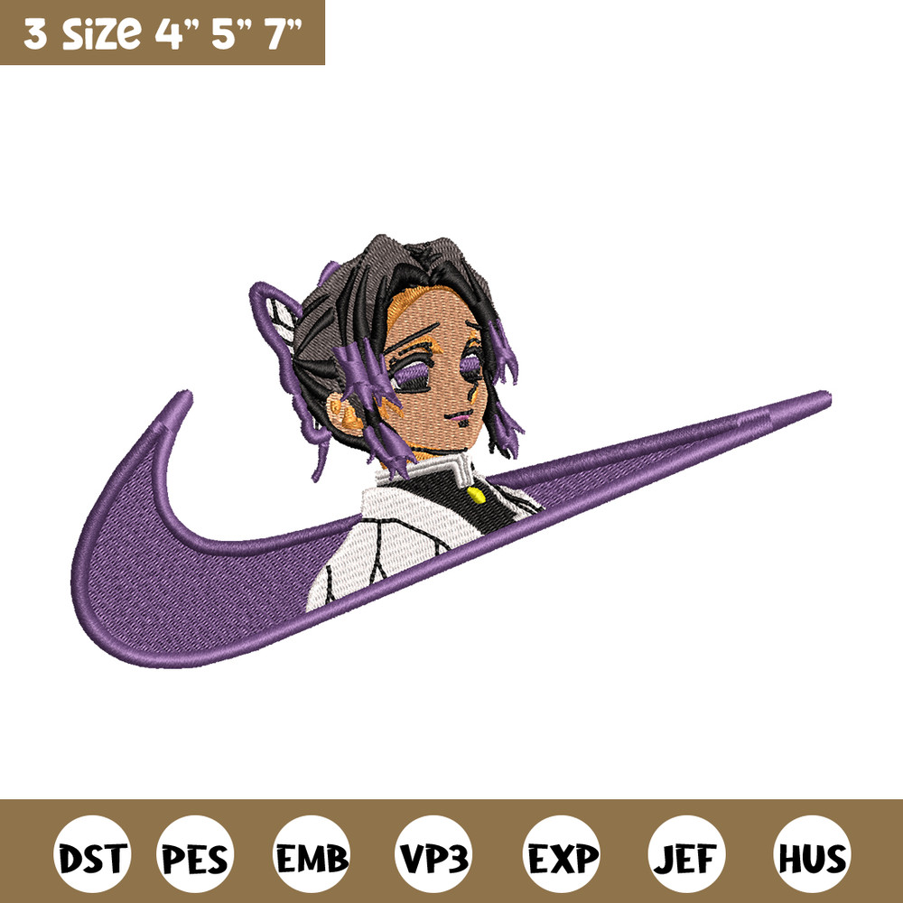 Kochou Shinobu Nike embroidery design, Kimetsu no Yaiba embroidery, Nike design, anime design, Digital download.jpg