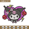 Kuromi Embroidery design, Hello Kitty Embroidery, cartoon design, Embroidery File, cartoon shirt, Digital download.jpg
