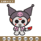 Kuromi Jason Voorhees Embroidery design, Halloween Embroidery, cartoon design, Embroidery File, Digital download.jpg