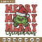 Merry Christmas Grinch Embroidery design, Grinch christmas Embroidery, logo design, Embroidery File, Instant download..jpg