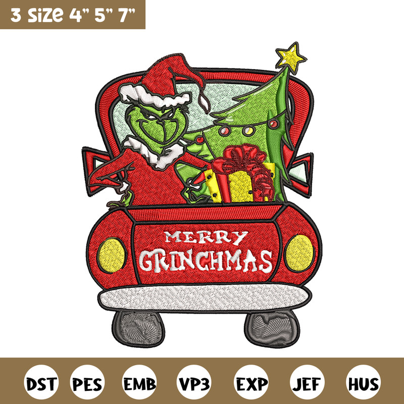 Merry Grinchmas Embroidery design, Merry Grinchmas Embroidery, cartoon design, logo shirt, Digital download..jpg