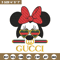 Minnie head Embroidery Design, Gucci Embroidery, Brand Embroidery, Logo shirt, Embroidery File, Digital download.jpg