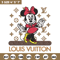 Minnie logo lv Embroidery Design, Lv Embroidery, Embroidery File, Brand Embroidery, Logo shirt, Digital download.jpg