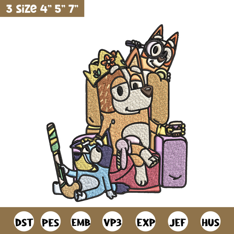 Mom bluey bingo Embroidery, Bluey cartoon Embroidery, Embroidery File, cartoon design, cartoon shirt, Digital download..jpg