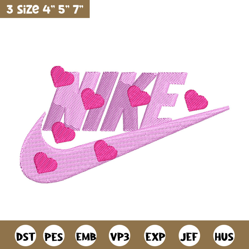 Nike heart embroidery design, Nike embroidery, Nike design, Embroidery shirt, Embroidery file, Digital download.jpg