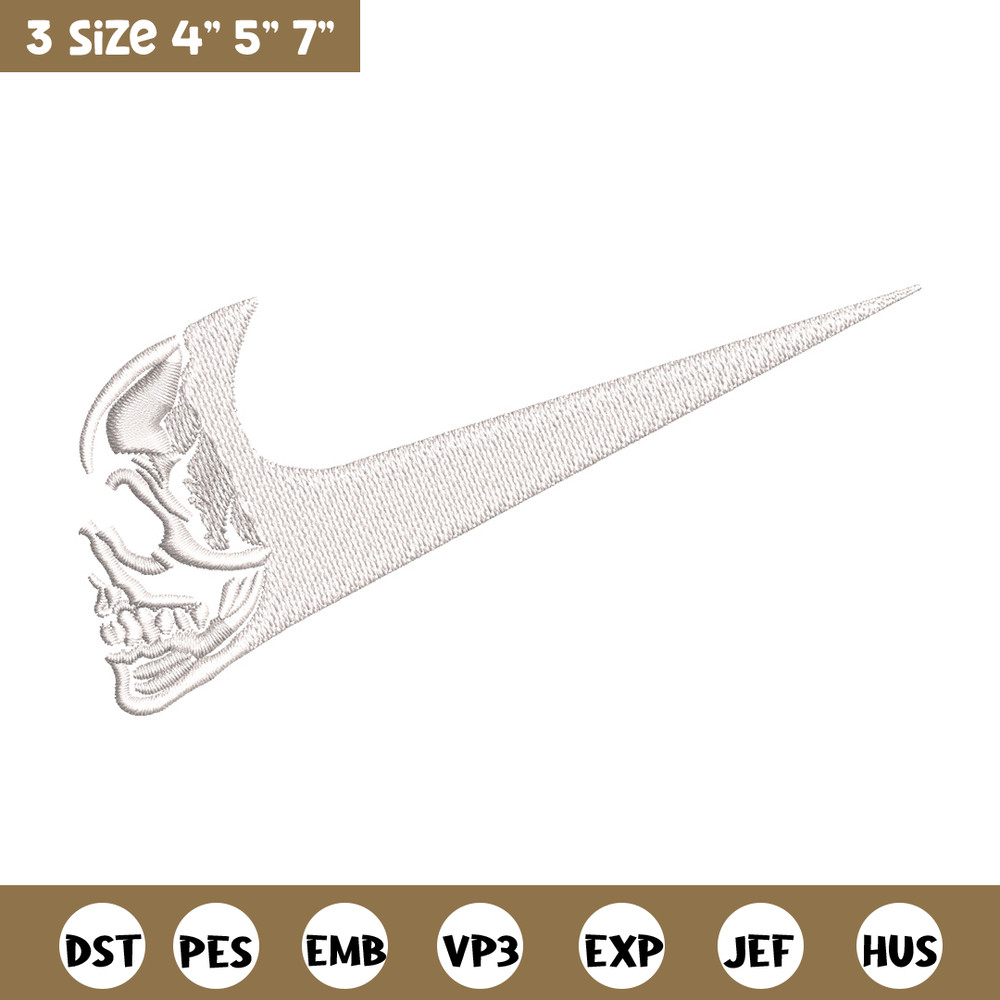 Nike horror embroidery design, Horror embroidery, Nike design, Embroidery shirt, Embroidery file, Digital download.jpg