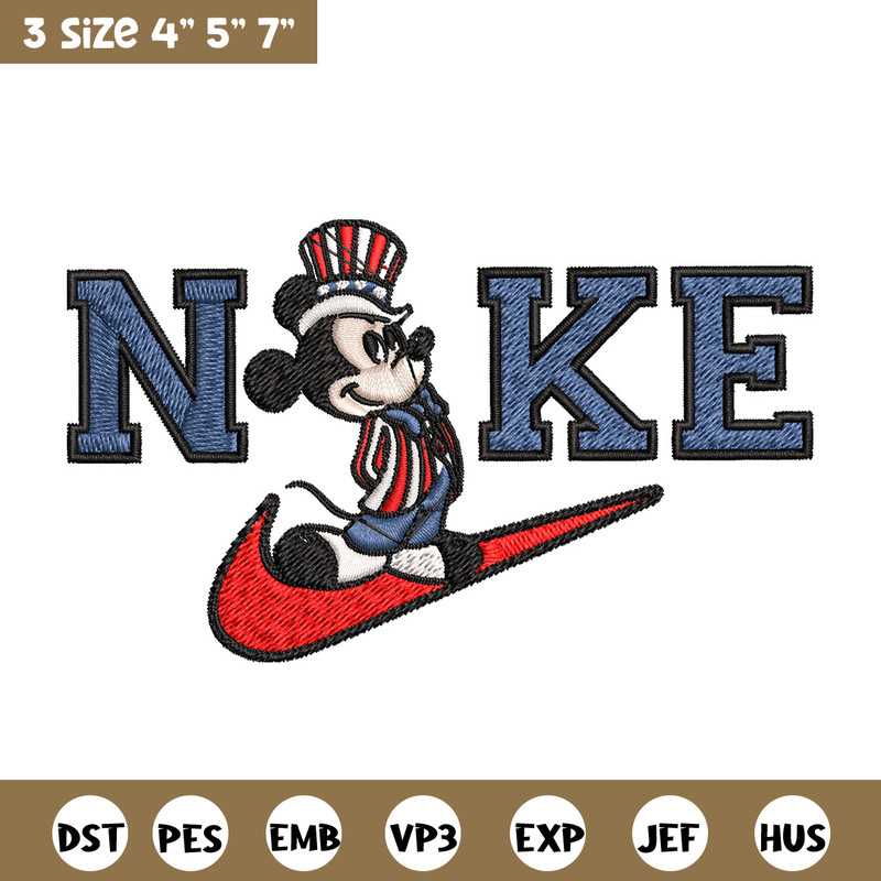 Nike mickey Embroidery Design, Brand Embroidery, Nike Embroidery, Embroidery File, Logo shirt, Digital download.jpg