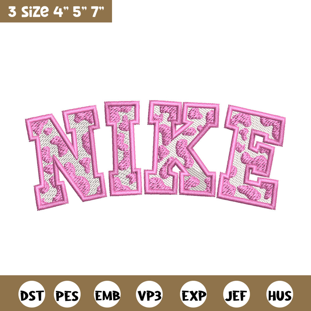 Nike pink color Embroidery Design, Brand Embroidery, Nike Embroidery, Embroidery File, Logo shirt, Digital download.jpg