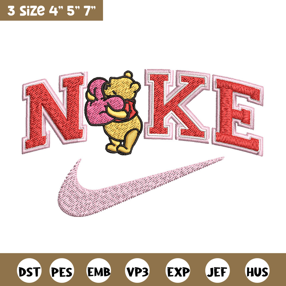 Nike pooh Embroidery Design, Pooh Embroidery, Nike Embroidery, Embroidery File, Logo shirt, Digital download.jpg