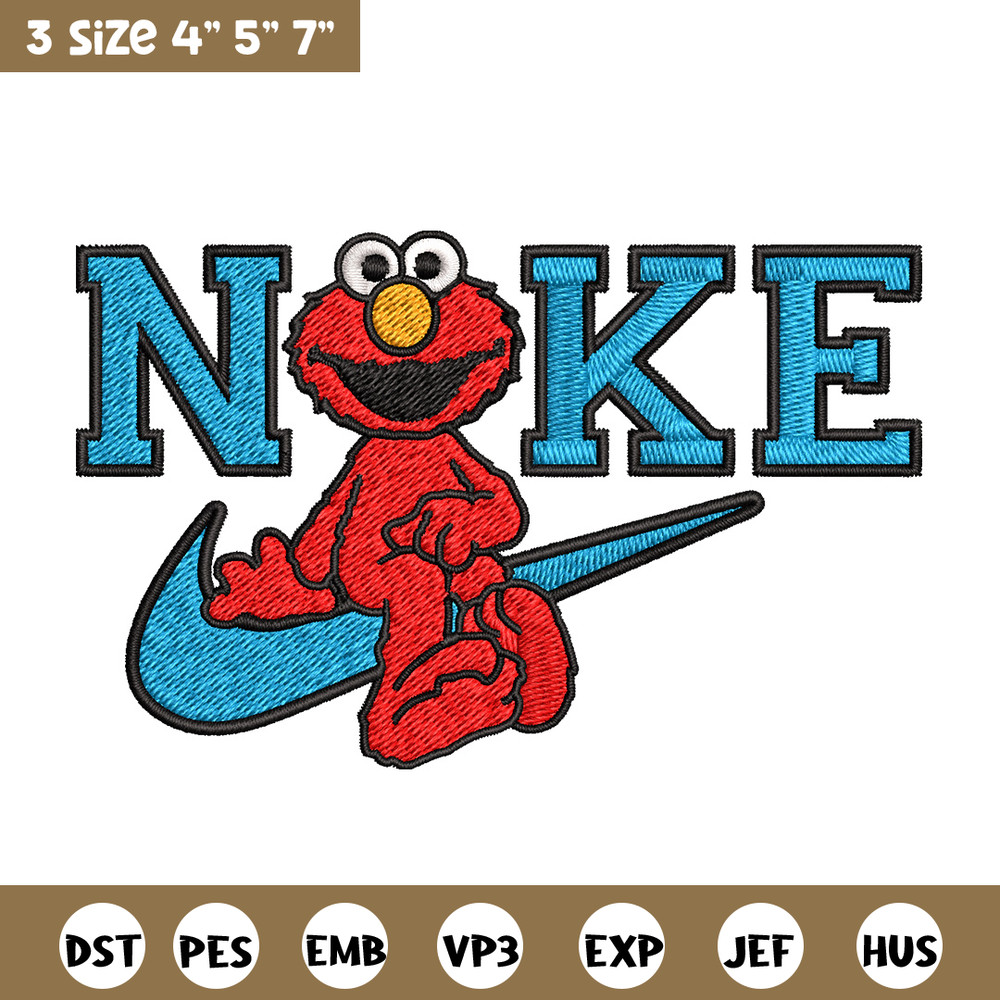 Nike red cartoon Embroidery Design, Nike Embroidery, Brand Embroidery, Embroidery File, Logo shirt, Digital download.jpg