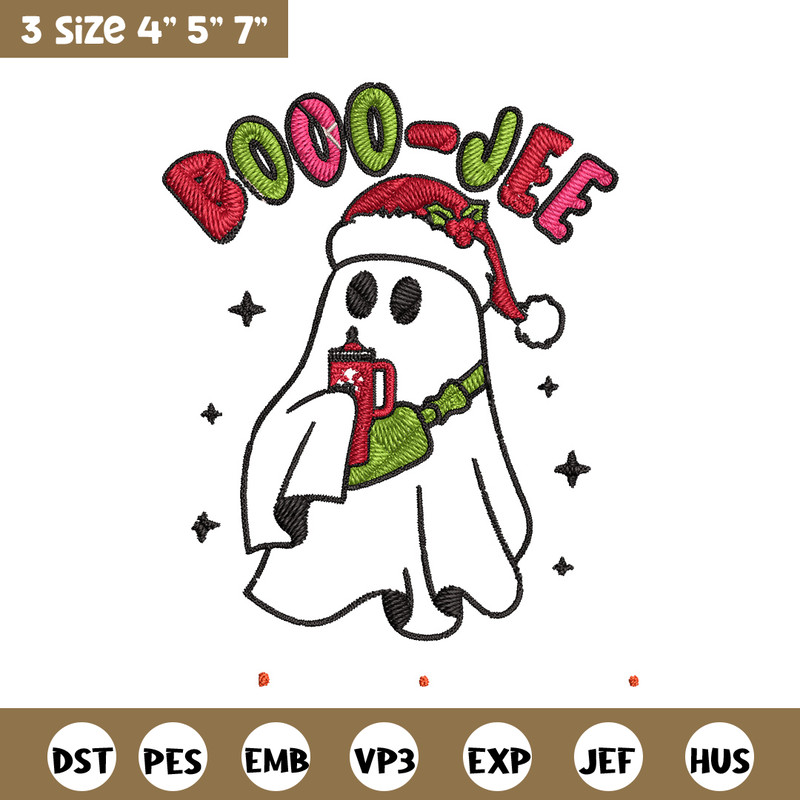 Boo jee chrismas Embroidery Design, Chrismas Embroidery, Embroidery File, Anime Embroidery, Anime shirt,Digital download.jpg
