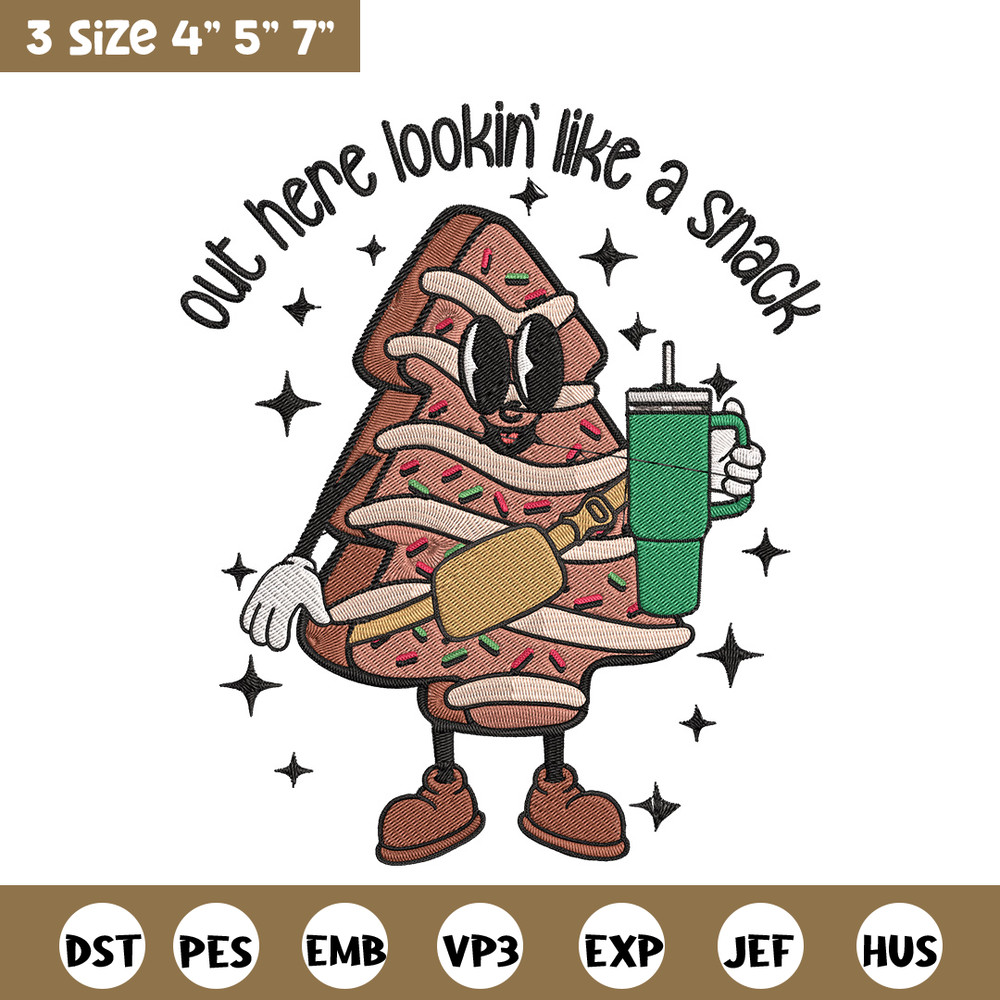 Chrismas trees Embroidery Design, Tree Embroidery, Embroidery File, Chrismas Embroidery, Anime shirt, Digital download.jpg