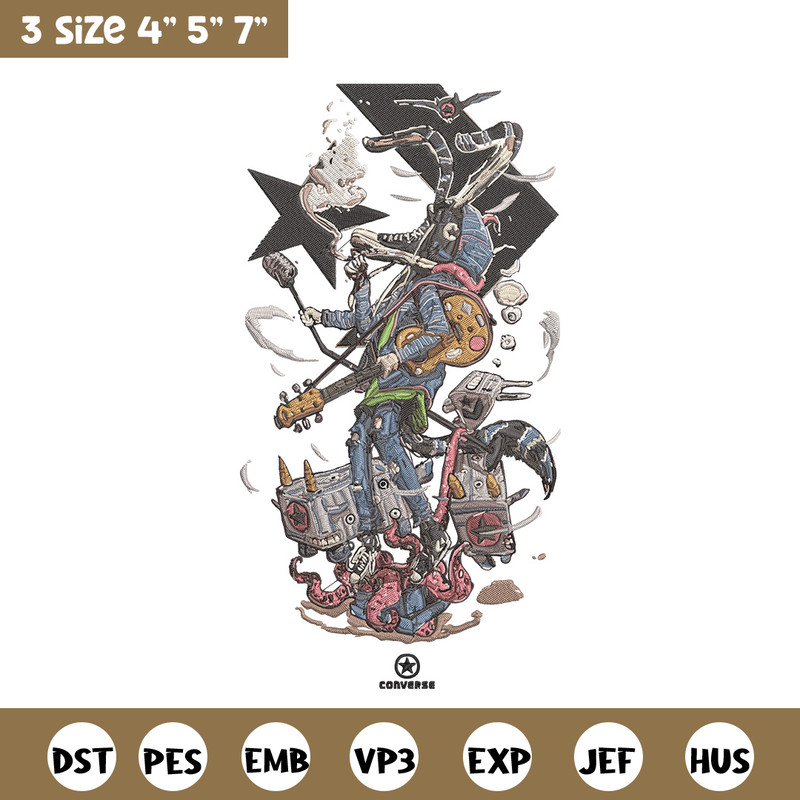 Converse logo Embroidery Design, Converse Embroidery, Embroidery File, Anime Embroidery, Anime shirt, Digital download.jpg