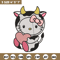 Cow Hello Kitty With Heart Embroidery Design, Hello Kitty Embroidery, Embroidery File, Cartoon shirt, Digital download..jpg