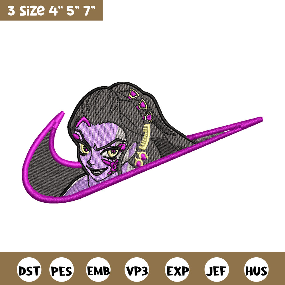 Daki nike embroidery design, Kimetsu no Yaiba embroidery, nike design, anime design, anime shirt, Digital download.jpg