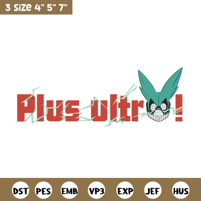 Deku logo Embroidery Design, My hero academia Embroidery, Embroidery File, Anime Embroidery,Anime shirt,Digital download.jpg