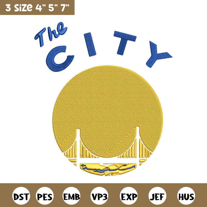 Golden State Warriors logo embroidery design, NBA embroidery, Sport embroidery,Embroidery design,Logo sport embroidery.jpg