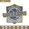 Golden State Warriors logo embroidery design, NBA embroidery,Sport embroidery, Embroidery design,Logo sport embroidery.jpg