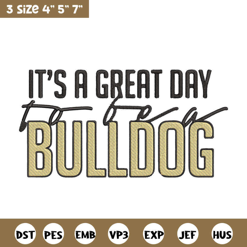 It's a Bulldog Thing embroidery design, Bulldog embroidery, Sport embroidery,Logo sport embroidery,Embroidery design.jpg