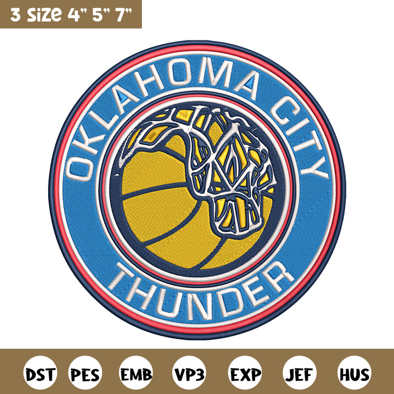 Oklahoma City Thunder logo embroidery design,NBA embroidery, Sport embroidery,Embroidery design, Logo sport embroidery.jpg