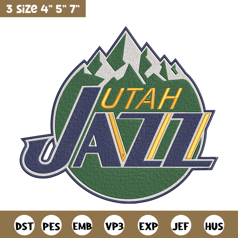 Utah Jazz logo embroidery design, NBA embroidery, Sport embroidery, Embroidery design,Logo sport embroidery..jpg