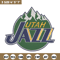 Utah Jazz logo embroidery design, NBA embroidery, Sport embroidery, Embroidery design,Logo sport embroidery..jpg