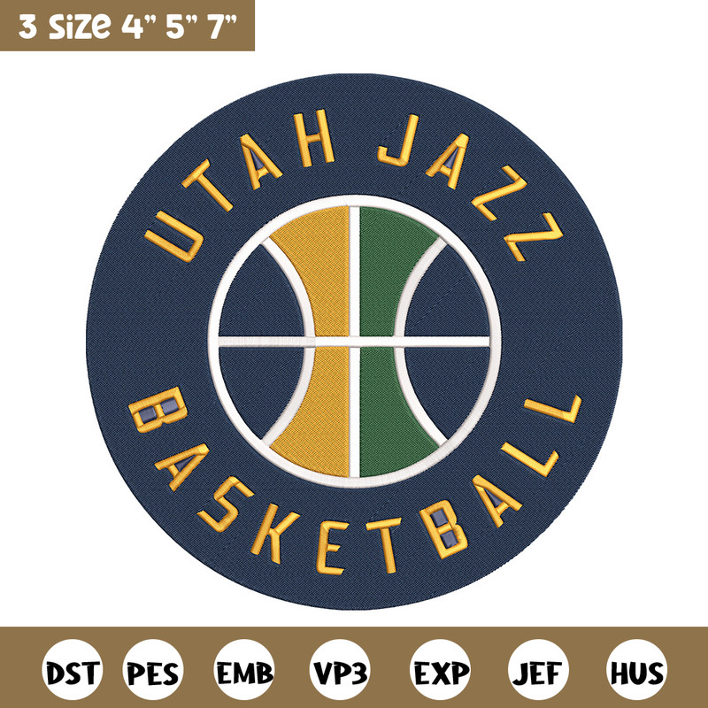 Utah Jazz logo embroidery design, NBA embroidery, Sport embroidery, Embroidery design,Logo sport embroidery.jpg