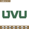 Utah valley logo embroidery design, Basketball embroidery, Sport embroidery, logo sport embroidery, Embroidery design.jpg