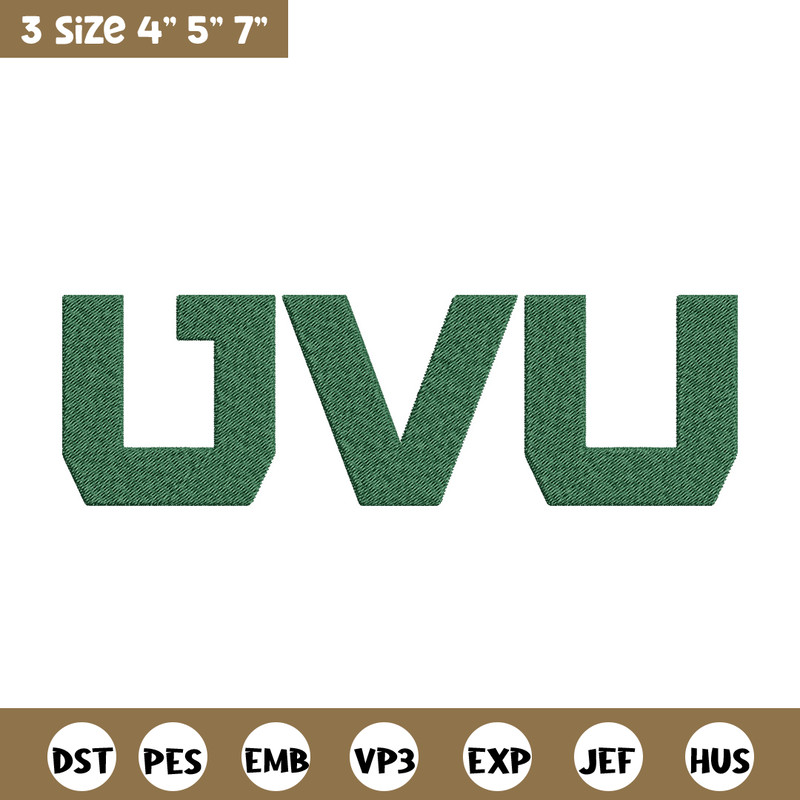 Utah valley logo embroidery design, Basketball embroidery, Sport embroidery, logo sport embroidery, Embroidery design.jpg