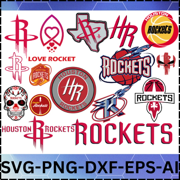 Bundle Houston Rockets Svg, Bundle Sport Svg, Houston Rocket | Inspire ...