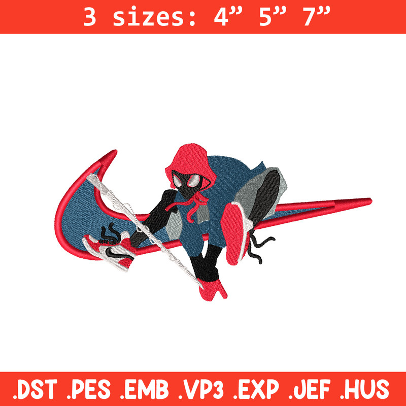 Black Spider Swoosh embroidery design, Black Spider embroidery, Nike design, Logo shirt, movie shirt, digital download.jpg