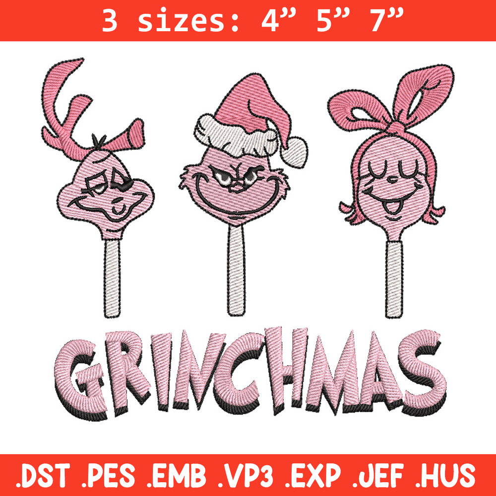 Grinchmas embroidery design, Grinch embroidery, Chrismas design, Embroidery shirt, Embroidery file, Digital download.jpg