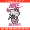 Hello kitty Nike Embroidery design, hello kitty cartoon, Embroidery, Nike design, Embroidery file, Instant download.jpg
