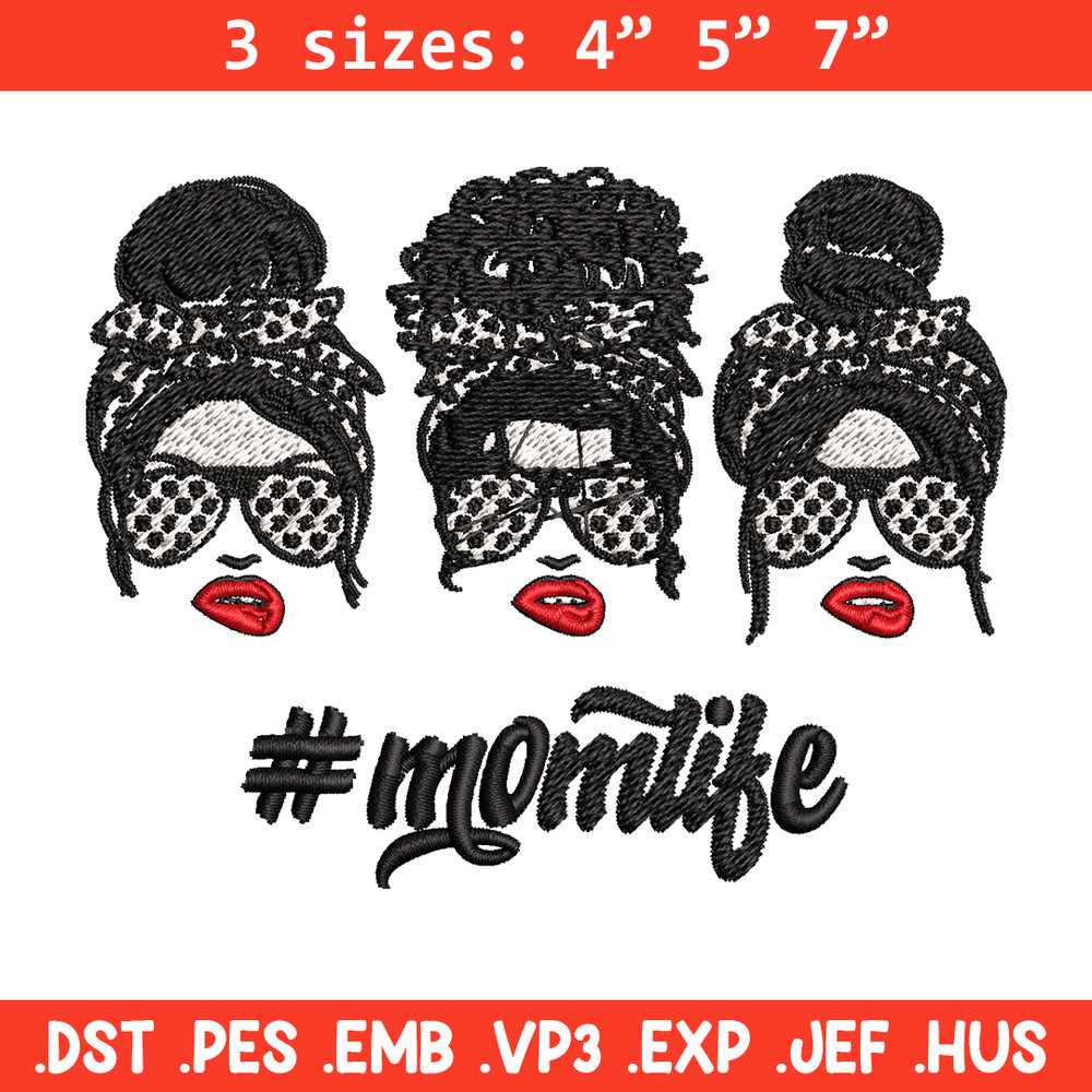 Mom Life Leopard Embroidery design, Mom Life Embroidery, logo design, Embroidery File, logo shirt, Instant download..jpg
