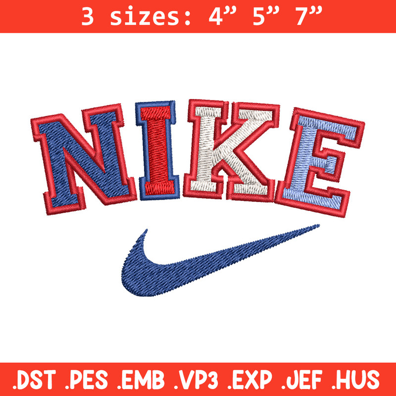 Nike color Embroidery Design, Brand Embroidery, Nike Embroidery, Embroidery File, Logo shirt, Digital download.jpg