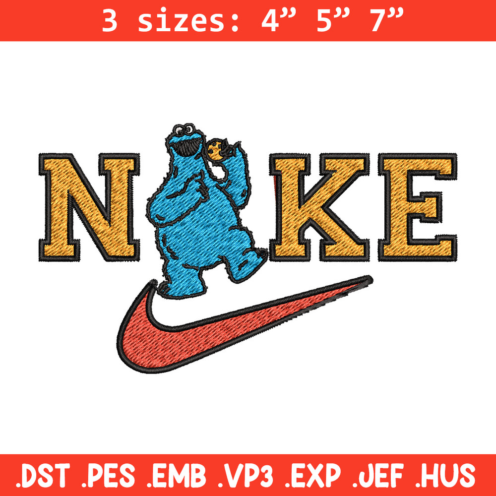 Nike green cartoon Embroidery Design, Nike Embroidery, Brand Embroidery, Embroidery File, Logo shirt, Digital download.jpg