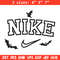 Nike x bat embroidery design, Bat embroidery, Nike design, Embroidery shirt, Embroidery file,Digital download.jpg