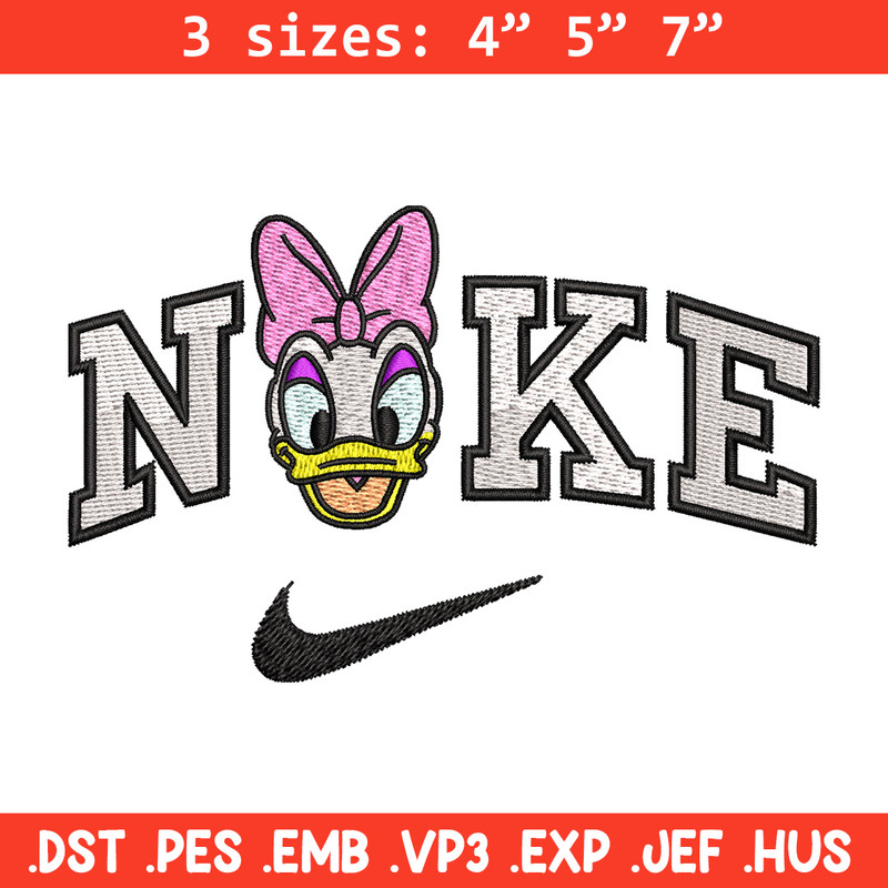 Nike x daisy embroidery design, Daisy embroidery, Nike design, Embroidery shirt, Embroidery file, Digital download.jpg