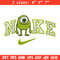 Nike x mike embroidery design, Disney monster embroidery, Nike design,Embroidery file,Embroidery shirt,Digital download.jpg