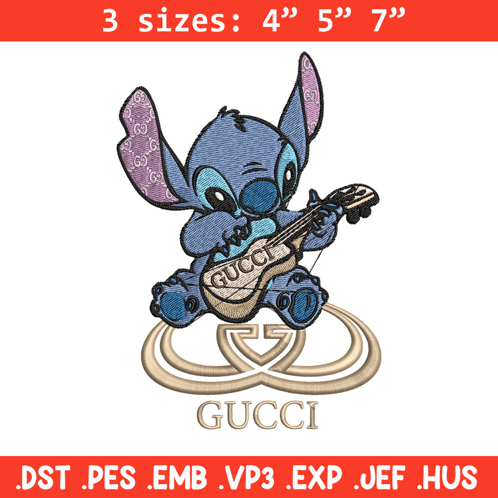Stitch gucci Embroidery Design, Gucci Embroidery, Embroidery File, Logo shirt, Sport Embroidery, Digital download.jpg