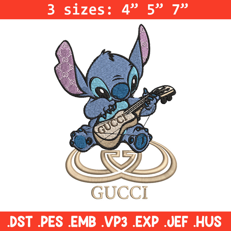 Stitch gucci Embroidery Design, Gucci Embroidery, Embroidery File, Logo shirt, Sport Embroidery, Digital download.jpg