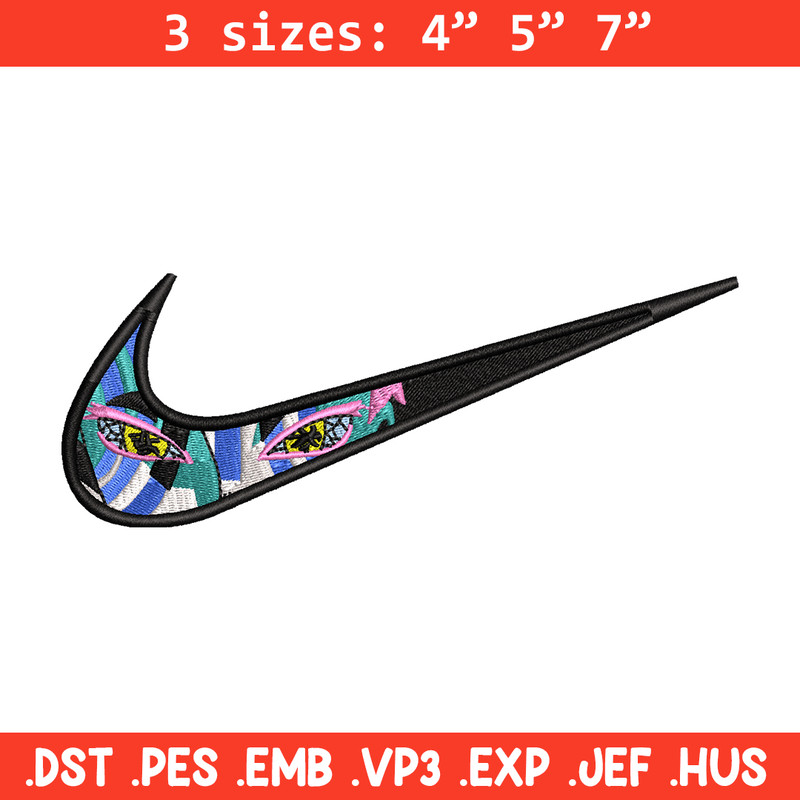 Akaza eyes nike embroidery design, Kimetsu no Yaiba embroidery, nike design, Logo shirt, anime shirt, digital download.jpg