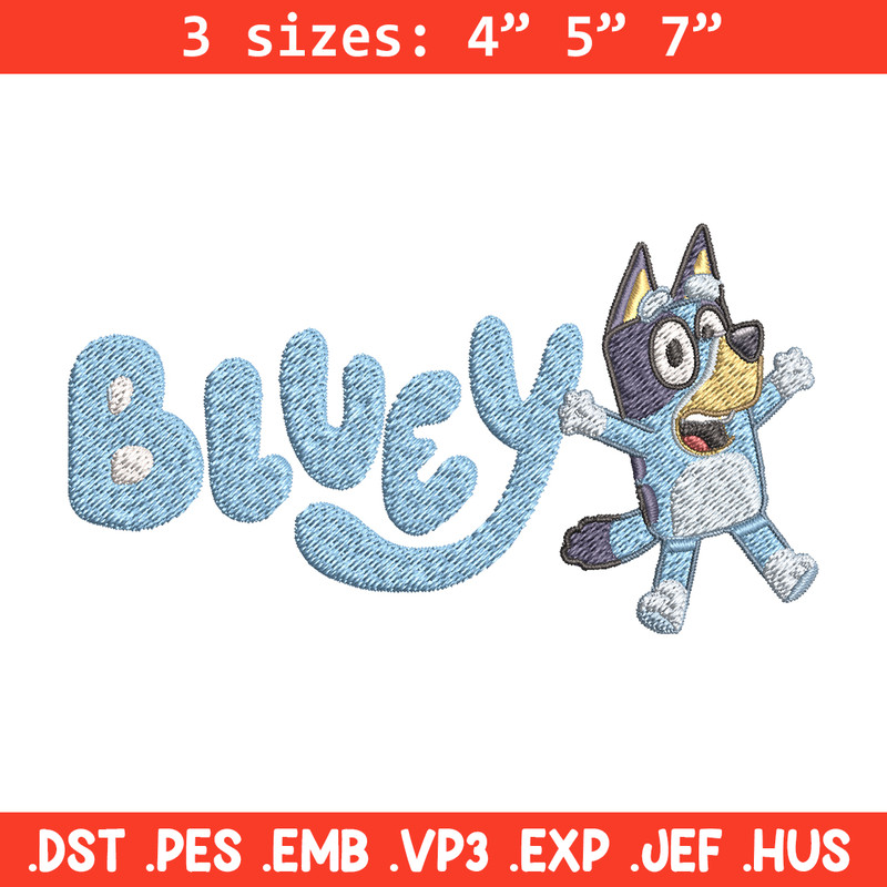 Bluey cartoon Embroidery, Bluey Cartoon Embroidery, cartoon Embroidery, Embroidery File, cartoon shirt, digital download.jpg
